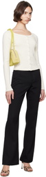 Re/Done Off-White Hanes Edition Scoop Neck Cardigan