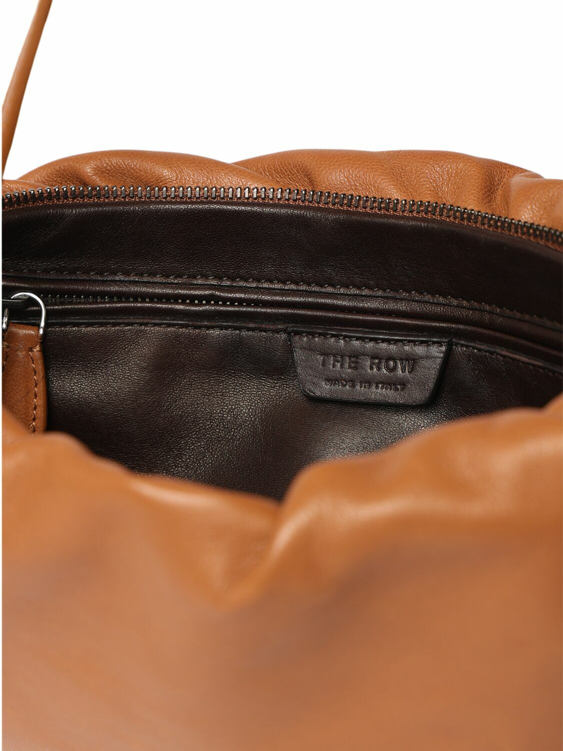 【THE ROW】Xl Bourse nappaレザー ショルダーバッグ THE ROW Bourse XL Shoulder Bag in Napa Leather | Neiman Marcus