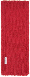 Gabriela Hearst Red Pyke Scarf