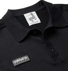 adidas Consortium - SPEZIAL Newsam Logo-Appliquéd Cotton-Jersey Polo Shirt - Black