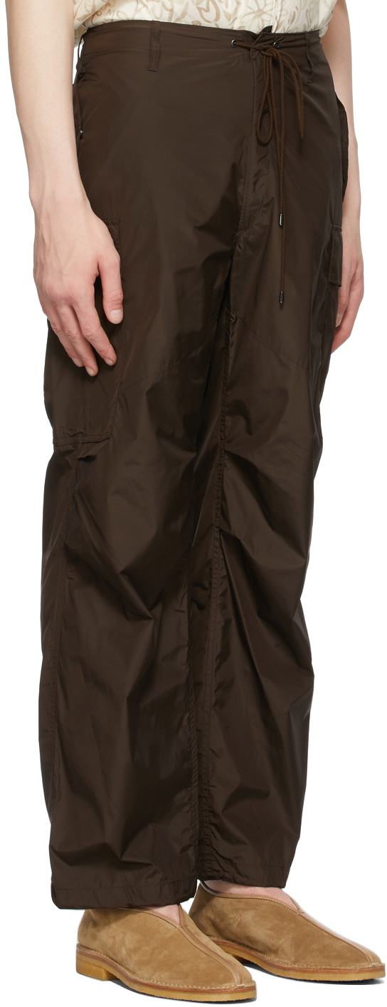 AURALEE NYLON FATIGUE PANTS-