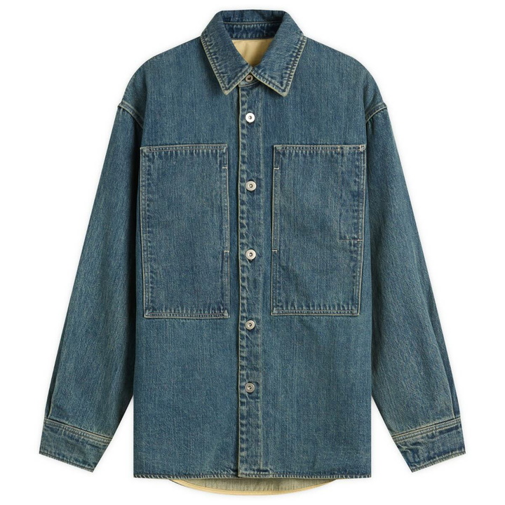 Photo: Jil Sander+ Men's Relaxed Fit Denim Shirt in Blue