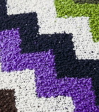 Missoni Riccio Zigzag teddy cushion