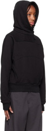 Hyein Seo Black Button Hoodie