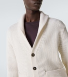 Eleventy Ribbed-knit wool cardigan