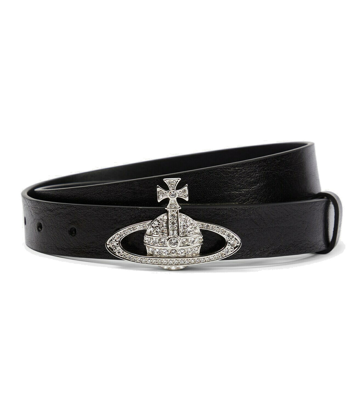 Vivienne Westwood - Orb embellished leather belt Vivienne Westwood Vivienne Westwood - Orb embellished leather belt Vivienne Westwood