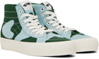 Vans Green & Blue Sk8-Hi WP VR3 LX Sneakers