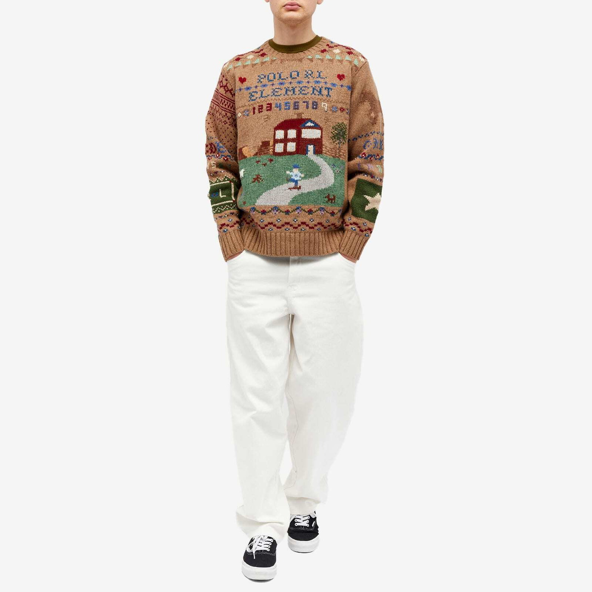 Polo Ralph Lauren Men's x Element Intarsia Crew Knit in