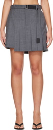 sacai Gray Suiting Skort