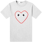 Comme des Garcons Play Outline Heart Tee