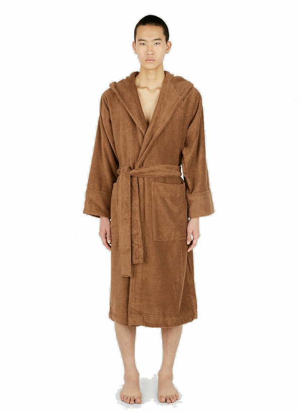 Photo: Hooded Bath Robe in Brown