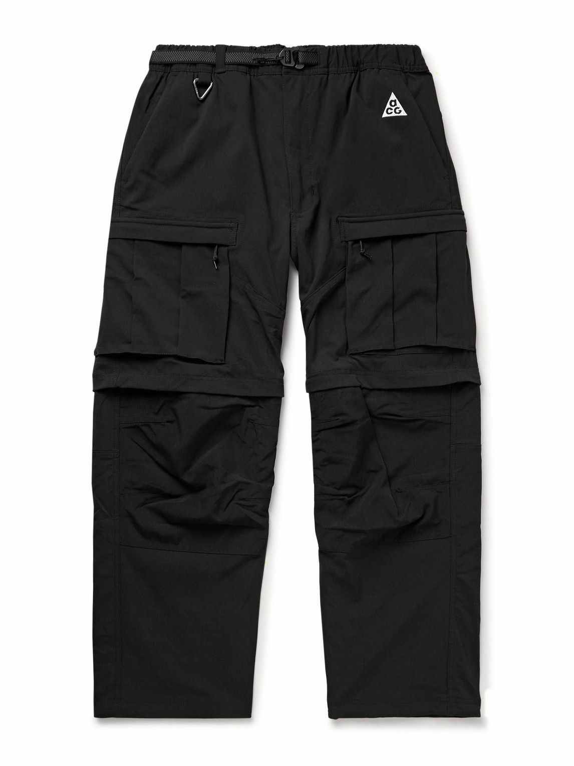 Nike Tech Woven Cargo Black Cargo Pants Nike