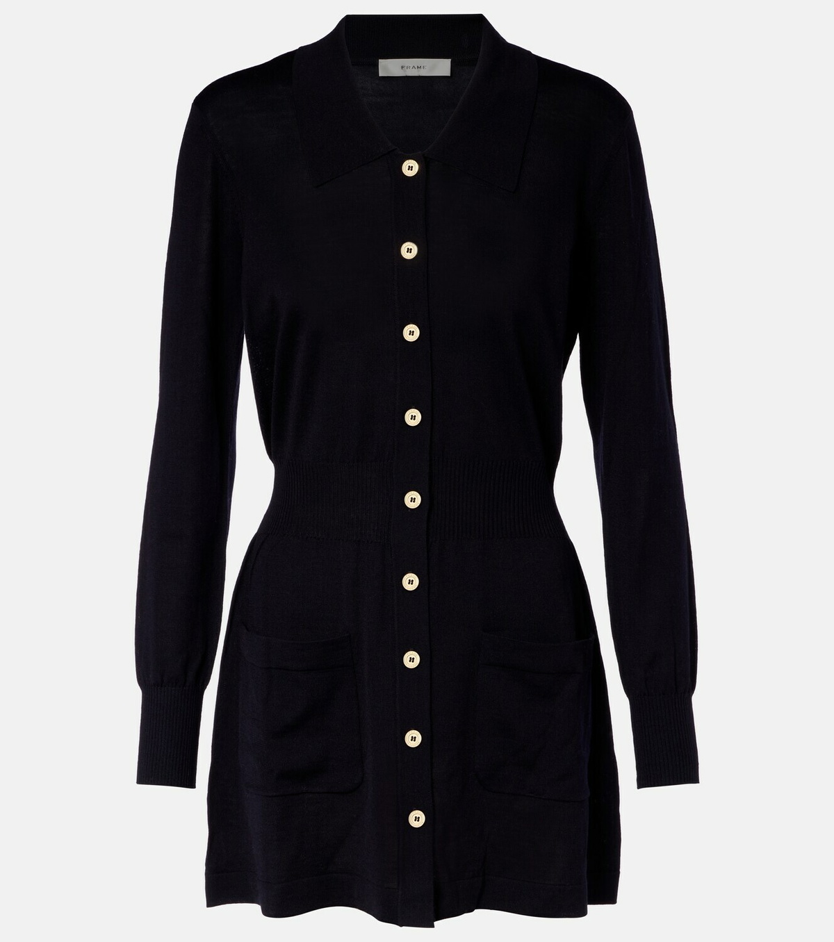 Frame Wool polo dress