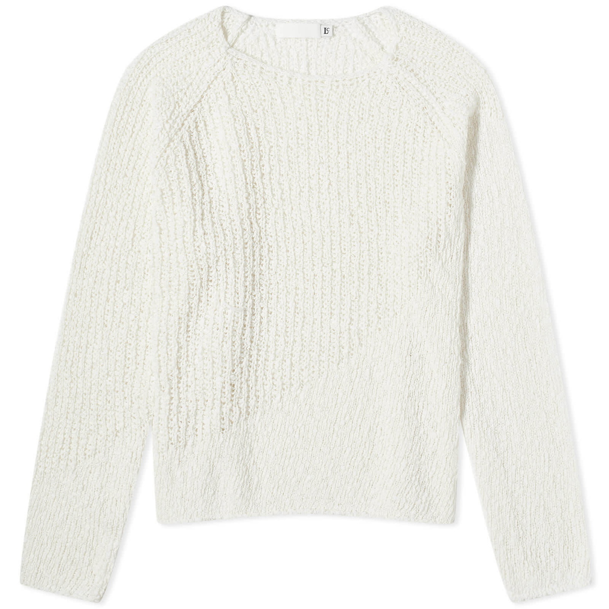 トップス Eaphi WAVE ASYMMETRY RIB KNIT ivory Low Classic Women's Wave Knit Jumper in Ivory Low Classic