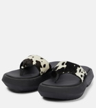 Acne Studios - Berry Flip leather thong sandals