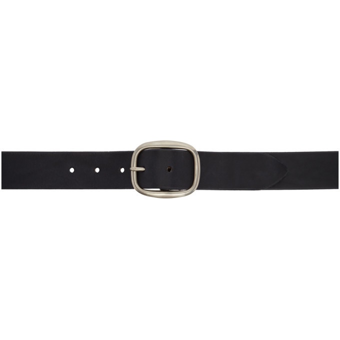 Photo: Maximum Henry Black and Silver Oval Very Wide Belt