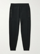 Fusalp - Cyrion Tapered Double-Faced Wool-Blend Sweatpants - Black