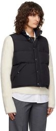 Dunst Black Quilted Down Vest
