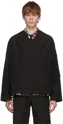 Boramy Viguier Black Jumper V-Neck Sweater