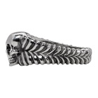 Emanuele Bicocchi Silver Skull Ring