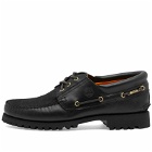 END. x Timberland Men's Authentic 3 Eye Lug Shoe ‘Archive’ in Meteorite