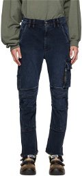 Magliano Blue Cropped Jeans