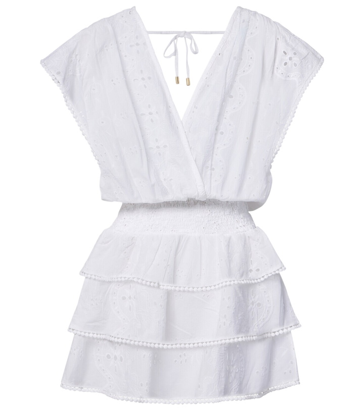 Photo: Melissa Odabash Jess broderie anglaise cotton minidress
