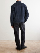 Officine Générale - Loki Suede Jacket - Blue