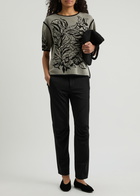 High Finish Line Stretch-jersey Trousers Black