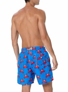 MC2 Saint Barth Man Mid-length Gustavia Swim-shorts With Crab Print