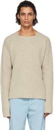 Jacquemus Beige 'La Maille Baja' Sweater