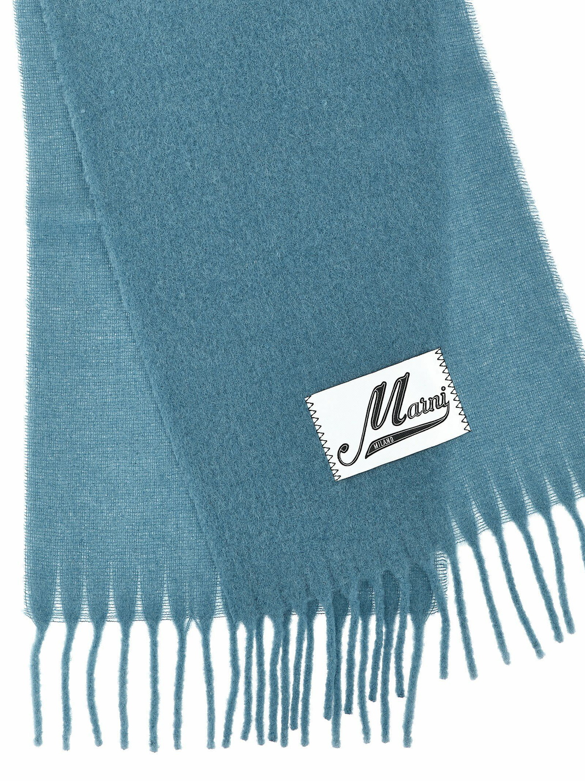 Marni Logo Patch Scarf