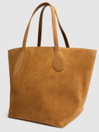 LITTLE LIFFNER Sprout Suede Tote Bag