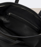 The Row Marcel leather top-handle bag