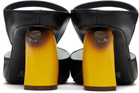 Maison MIHARA YASUHIRO Black Banana Mule Heels