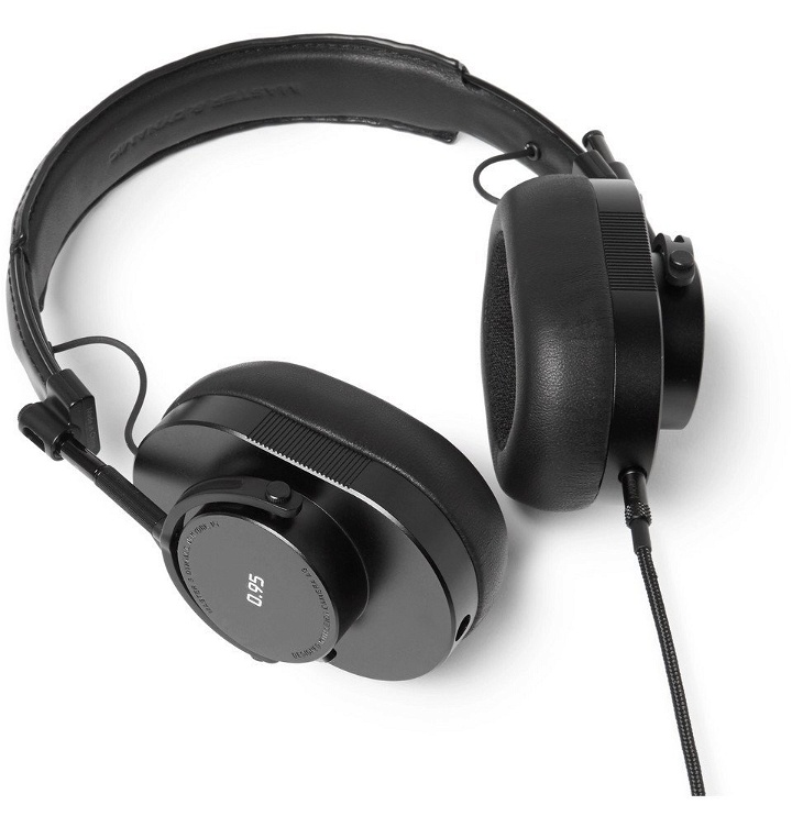 Photo: Master & Dynamic - Leica MH40-95 Aluminium and Leather Over-Ear Headphones - Men - Black