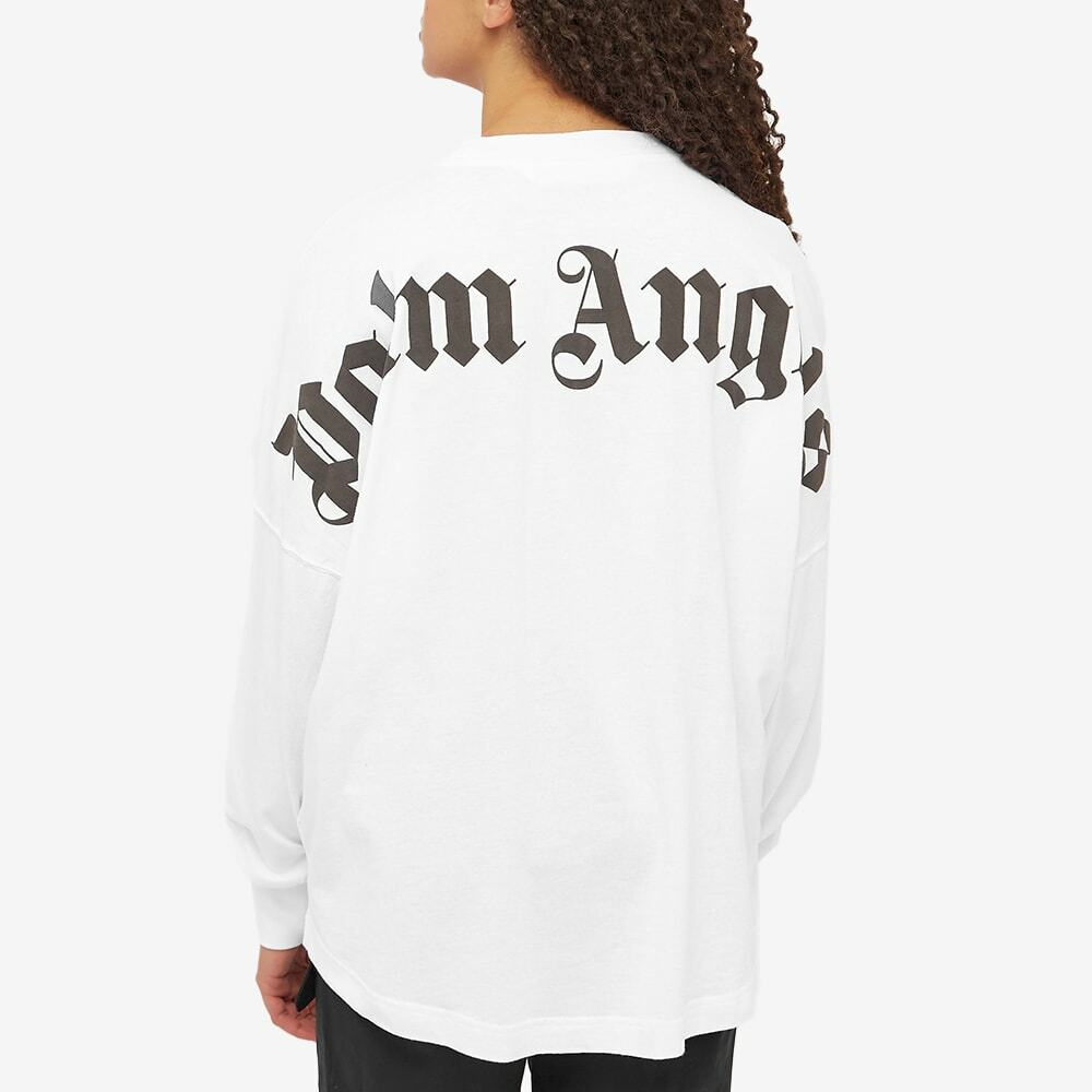 【PALPAL】 PALPAL LOGO L/S TEE White Men's t-shirts with logo, graphics & monogram | Palm Angels®