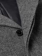 Brioni - Checked Wool-Blend Coat - Gray