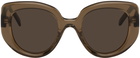 Loewe Green Butterfly Sunglasses