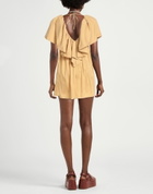 Jijil Womens Mini dress Mustard