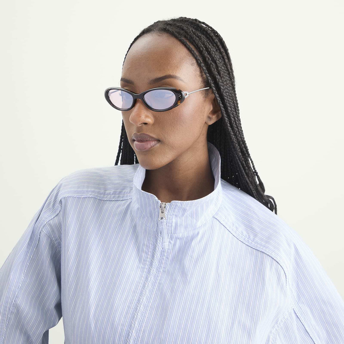 Gentle Monster Ora Sunglasses in Tortoise/Red 
