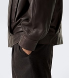 Arma Paulo leather blouson jacket