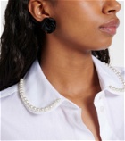 Simone Rocha Rose earrings