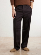 Barena - Straight-Leg Wool-Gabardine Suit Trousers - Brown