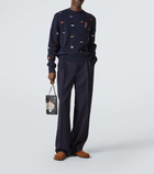 Loewe x Suna Fujita Deep Sea wool sweater