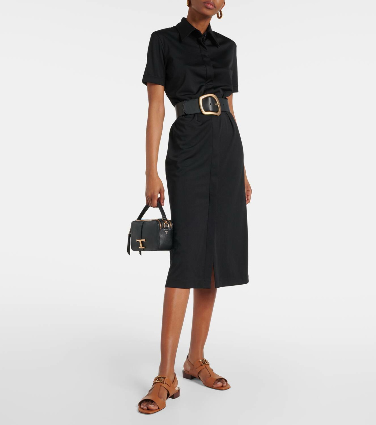 Tod's Jersey shirt dress
