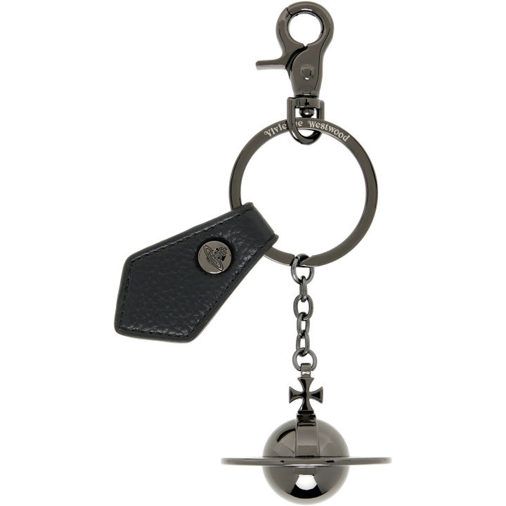 Photo: Vivienne Westwood Gunmetal 3D Orb Keychain