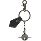 Vivienne Westwood Gunmetal 3D Orb Keychain