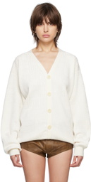 VTMNTS White Barcode Cardigan