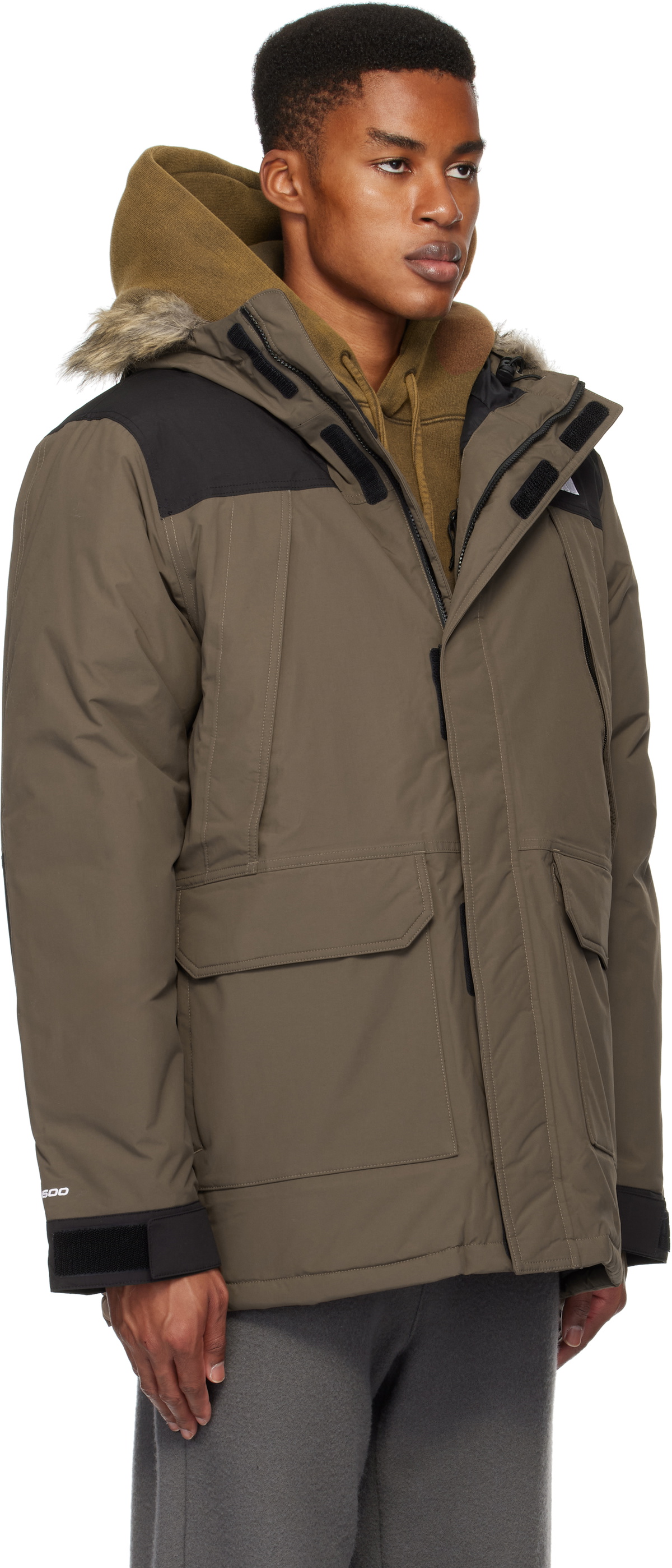 The North Face Brown McMurdo Down Jacket The North Face